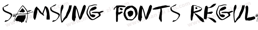 samsung fonts regula字体转换